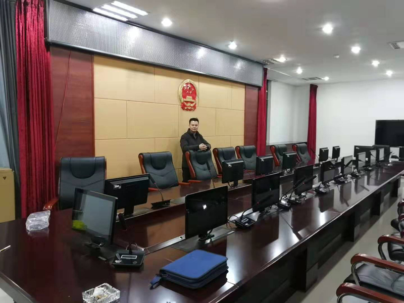 河南駐馬店某機關單位采用我司無紙化會議系統(tǒng)